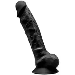 Фаллоимитатор Silexd Premium Silicone Dildo Model 1 Size 9 23 см черный