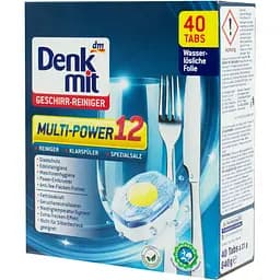 Таблетки для посудомийної машини Denkmit Multi-Power Revolution 12 в 1, 40 шт. - мініатюра 2