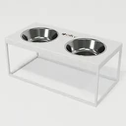 Hollky Base XL20 — миски на підставці для великих собак (2 × 1,8 л) - мініатюра 2
