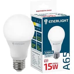 Светодиодная лампа Enerlight A60, 15W, 4100K, E27 (A60E2715SMDNFR)