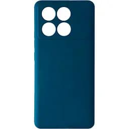 Чохол DK Full Silicone Case для Poco X6 Pro 5G Navy Blue [102318]