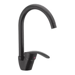 Змішувач для кухні Cron Mars 777-G black CR0786 Чорний матовий