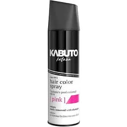 Камуфлюючий спрей для волосся Kabuto Pro Hair Coloring Mech Spray Pink 150 мл