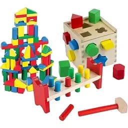 Игровой набор Melissa&Doug Кубики/Сортер/Стучалка (MD93685)