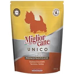 Сухий корм для собак малих порід Morando Migliorcane Unico індичка 800 г