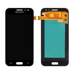 Дисплейный модуль Samsung J200 J2 с тачскрином черный