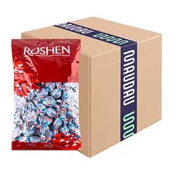 Уцінка. Карамельні цукерки Roshen Молочна крапля 1 кг