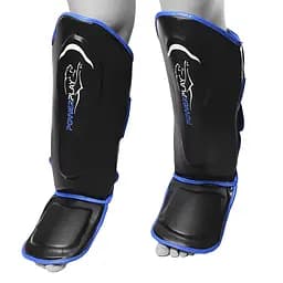 Захист гомілки та стопи Power Play 3052, Black/Blue - M - мініатюра 2