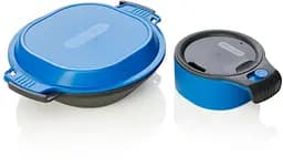 Набір посуду Humangear GoKit Deluxe 7-tool Mess Kit Charcoal/Blue (1054-022.0125) - мініатюра 3