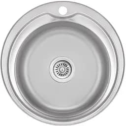 Кухонная мойка Brinex 510-D 0,8 мм, врезная BRIN510MDEC08