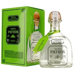 Уцінка. Текіла Patron Silver Tequila 100% Agave 40% 0.75 л, у подарунковому пакуванні - мініатюра 10
