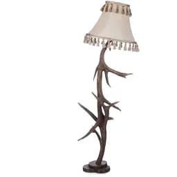 Торшер рога з абажуром BKL-098F/1 E27