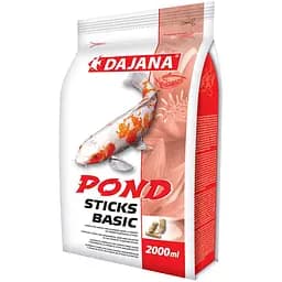 Корм для декоративних карпів та риб в ставках Dajana Pond Sticks Basic 4 кг