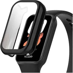Чохол-накладка DK CDK Silicone Face Case для Xiaomi Mi Band 8 Active (017304) (black) - мініатюра 2