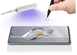 Захисне скло DK для OnePlus 12R/Ace 3/Ace 3 Pro UV Curved 014478 clear - мініатюра 2