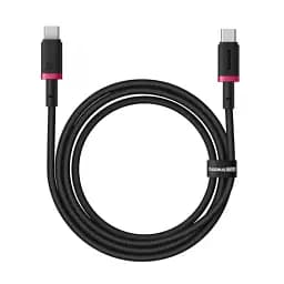 Кабель Baseus Dura Series Cable Type-C to Type-C 100W 1m P10377803U01-01 Black-Red - мініатюра 2