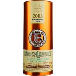 Віскі Bruichladdich Super Heavily Peated Single Malt Scotch Whisky, у подарунковій упаковці, 46%, 0,7 л - мініатюра 3