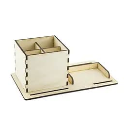 Настольный органайзер для письменных принадлежностей и визиток Fabrika Decoru FDPO-008