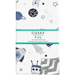 Підковдра дитяча Cosas Grey Space 110х140 см (Space_ziggrey_140q)