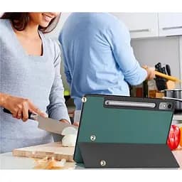 Чохол-книжка BeCover Smart Case для Lenovo Tab P12 TB-370FU 12.7" Dark Green (710058) - мініатюра 5