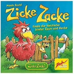 Настольная игра Zoch Цыплячьи бега. Карточная игра (Zicke Zacke Kartenspiel) (англ.) (601105102)