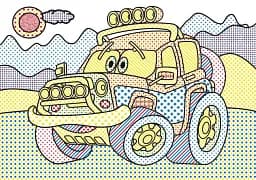 Чарівні водяні розмальовки. Машинки - мініатюра 2