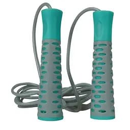 Скакалка PowerPlay 4206 Jump Rope PRO+ Сіро-м'ятна 2,75 м (PP_4206_Grey) - мініатюра 2