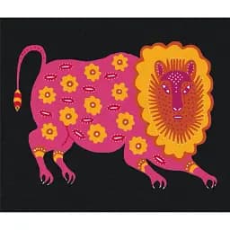 Картина за номерами Brushme Молодий левик © Maria Prymachenko 50x60 см