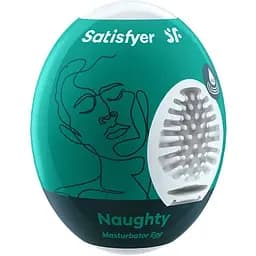 Самозмащувальний мастурбатор-яйце Satisfyer Masturbator Egg Naughty