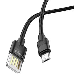 USB Cable Hoco U55 Outstanding MicroUSB Black 1m - мініатюра 3
