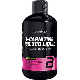 Карнітин BiotechUSA L-carnitine 100.000 Liquid Apple 500 мл