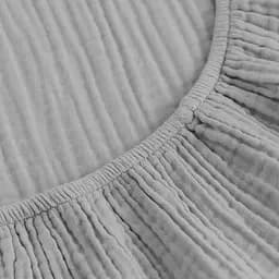 Комплект постільної білизни Cosas Graphite CS1 Підлітковий муслін графіт (Muslin_023Graphite_El90-023Graphite_155) - мініатюра 7