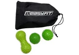 Набор для массажа и МФР EasyFit PVC Set-3 в сумочке (EF-7084)