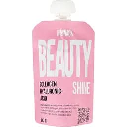 Снек-пюре Naisnack Б’юті яблучно-полуничне гомогенізоване стерилізоване 90 г