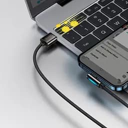 Кабель Baseus Legend Series Elbow Fast Charging Data Cable USB to Lightning 2.4A 2m CALCS-А01 Black - мініатюра 5
