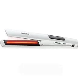 Випрямляч для волосся Luma Bella LB-65006 керамічні пластинки регулювання температури, швидке нагрівання до 230°С Білий - мініатюра 2