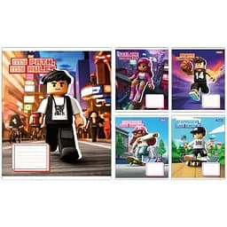 Зошит учнівський "Lego character" 1B 768179 12 аркушів1 шт. в асортименті