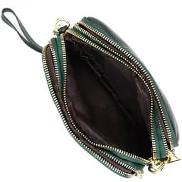 Шкіряна сумка Vintage на три відділення для жінок 19х12х6.5 см sum0027599 - мініатюра 7