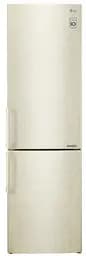 Холодильник LG GA-B499YECZ 2 м 360 л А++ Total No Frost лінійний компресор Fresh Zone бежевий (GA-B499YECZ)
