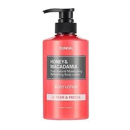 Поживний ароматичний лосьйон для тіла Honey & Macadamia Body Lotion Pear & Freesia Kundal 500 мл