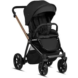 Коляска Tutis Mio Plus Thermo Black Edition Rose Gold, універсальна 2 в 1, чорна (1352292) - мініатюра 2