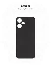 Чехол ArmorStandart ICON для Tecno POVA NEO 3 (LH6n) Camera cover Black (ARM70381) - мініатюра 3