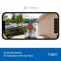 TP-Link Розумний відеодзвінок з аккумулятором Tapo D205 - мініатюра 7