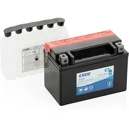 Акумулятор Мото Exide AGM 8Ah (+/-) (120EN) (150х87х105) ETX9-BS