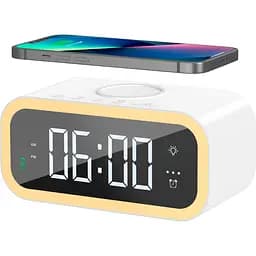 Бездротовий зарядний пристрій WiWU Wi-W015 2in1 Time Wireless Charger [97688] - мініатюра 3