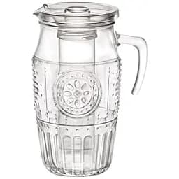 Кувшин Bormioli Rocco Romantic с крышкой 1.8 л (335942MQD321990)