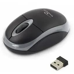 Миша Esperanza Titanum TM116E чорний/сірий Optical Wireless 1000 dpi