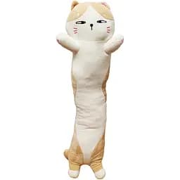 М'яка іграшка антистрес Bambi Кіт батон 70 см бежева