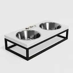 Hollky Base S — миски на підставці для маленьких собак та котів (2 × 0,45 л) - мініатюра 5