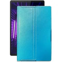 Чехол StatusCASE из экокожи для планшета Lenovo M10 Plus TB-X606F Голубой